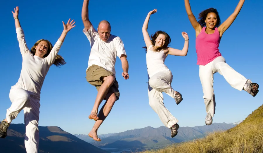 Happy-People-Jumping People Jumping