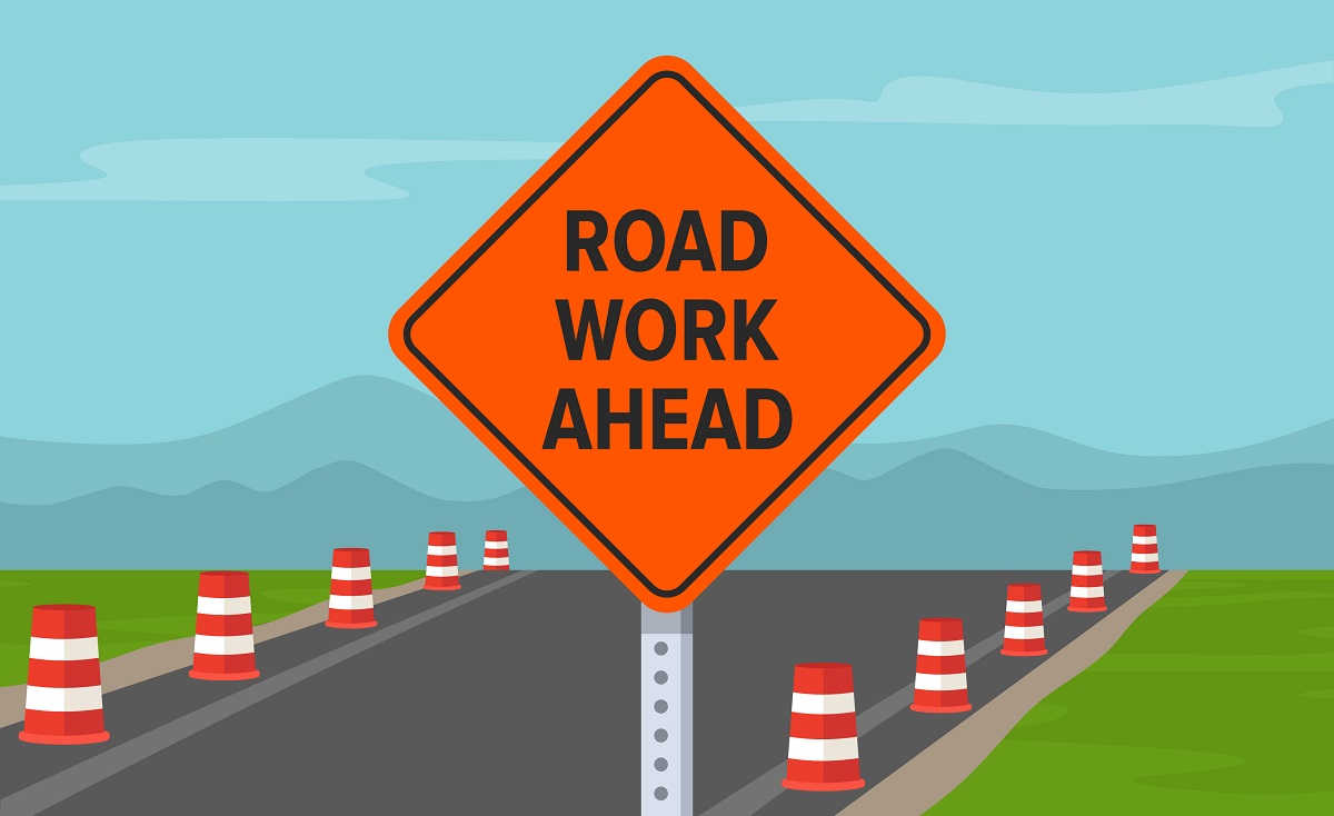 Road Work Ahead